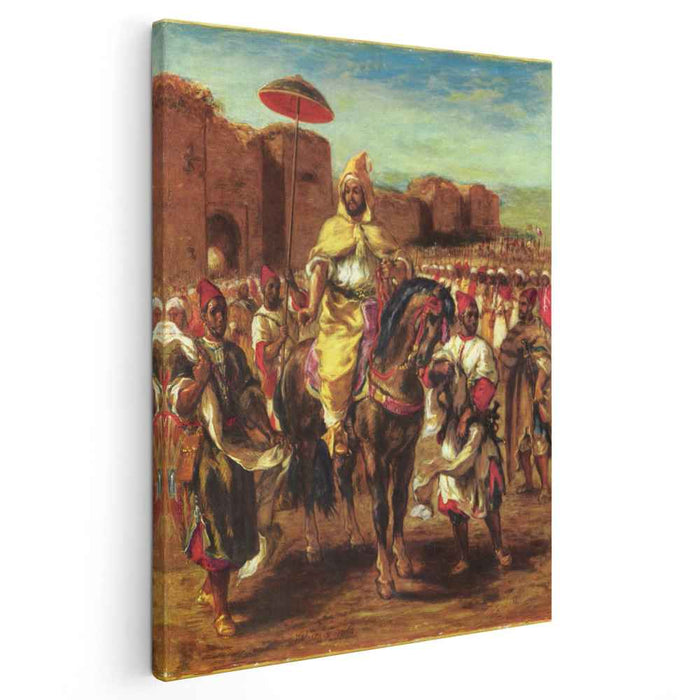 Portrait of the Sultan of Morocco (1862) by Eugene Delacroix