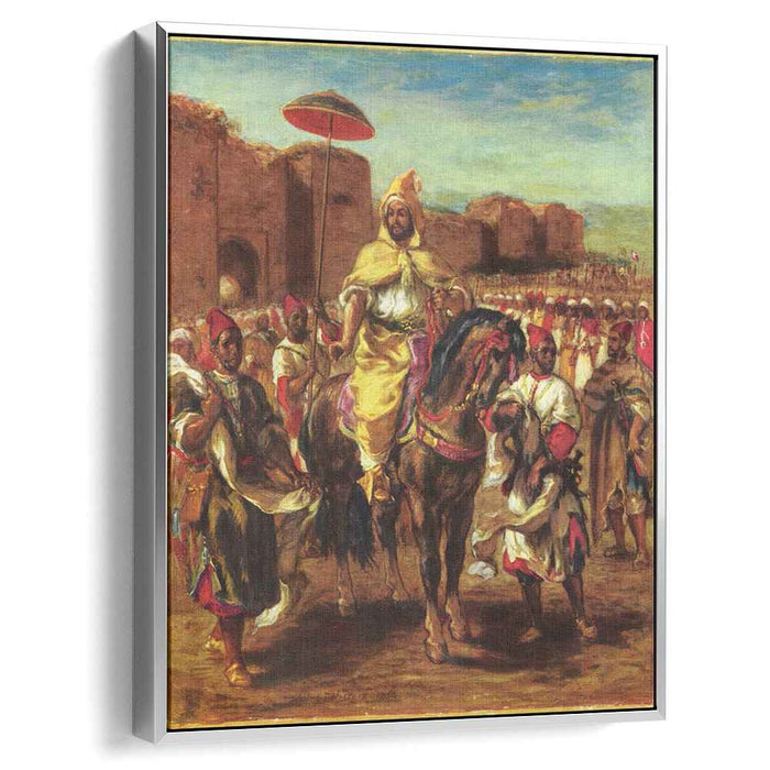 Portrait of the Sultan of Morocco (1862) by Eugene Delacroix