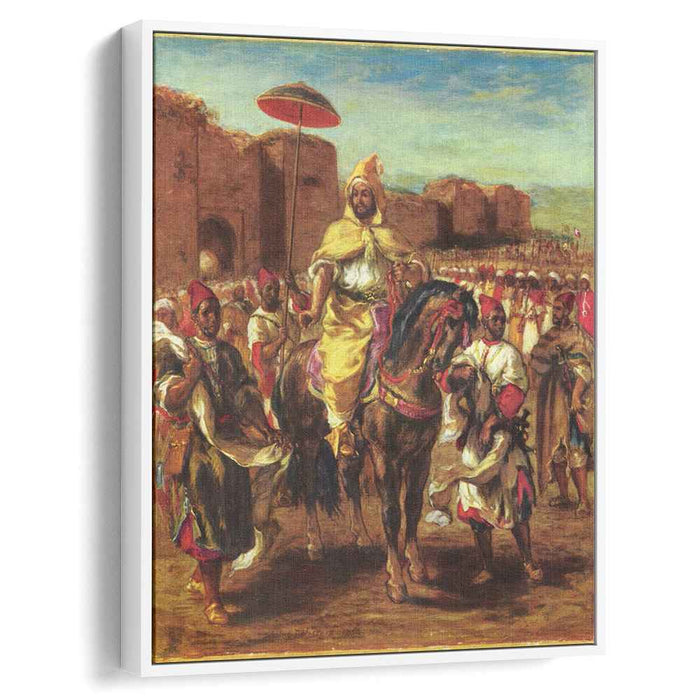 Portrait of the Sultan of Morocco (1862) by Eugene Delacroix