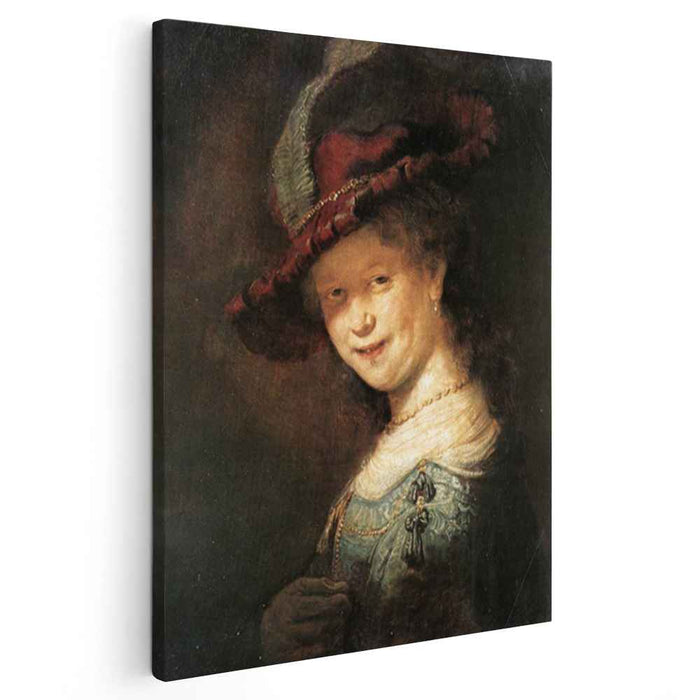 Portrait of the Young Saskia (1633) by Rembrandt