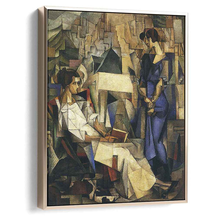 Portrait of Two Women (1914) by Diego Rivera