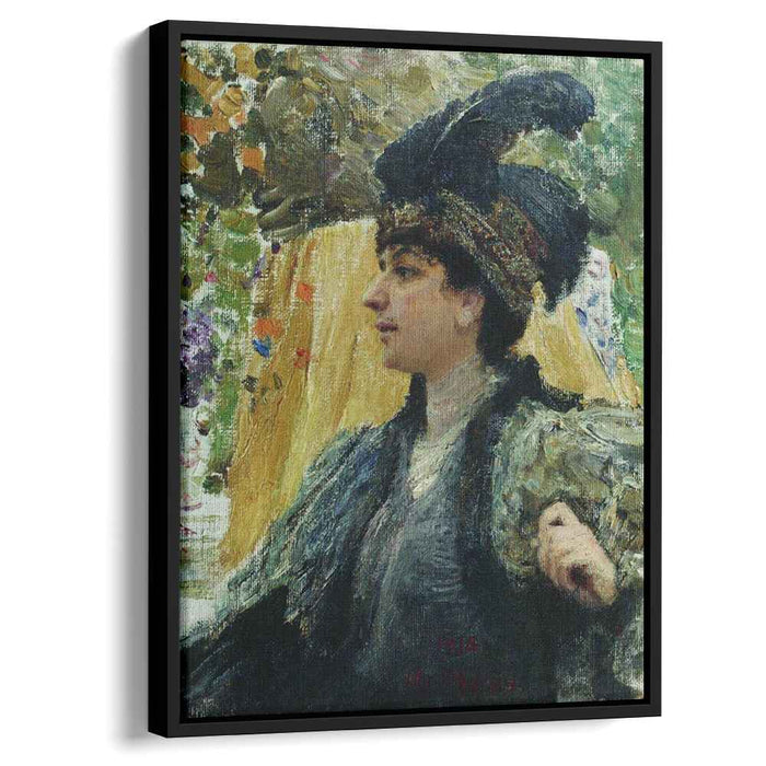 Portrait of V. V. Verevkina (1916) by Ilya Repin