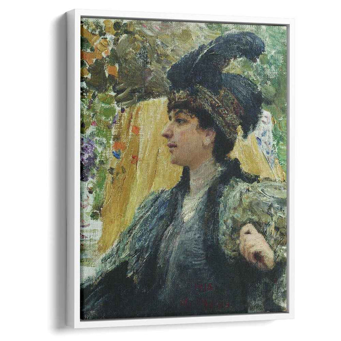 Portrait of V. V. Verevkina (1916) by Ilya Repin