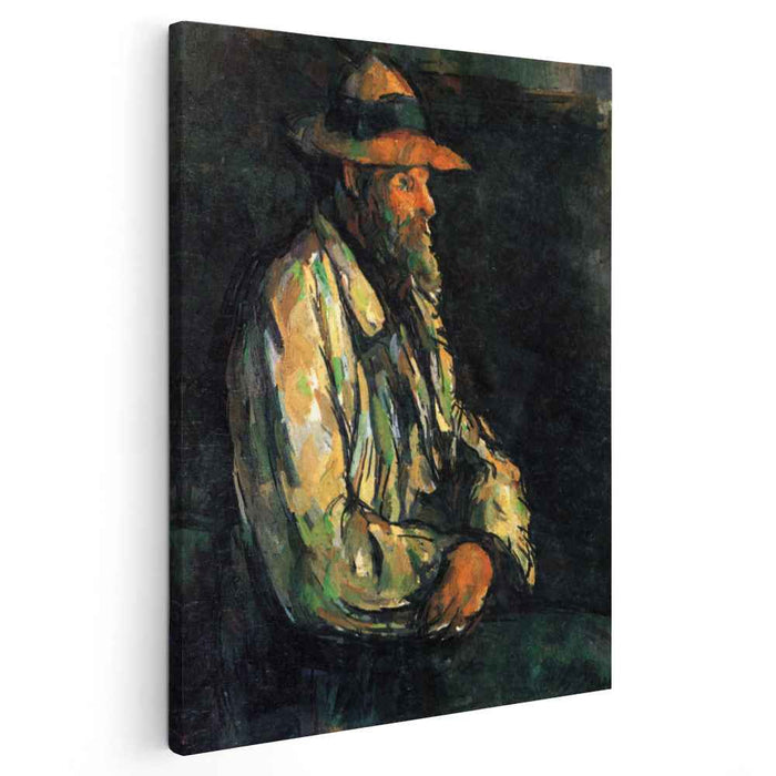 Portrait of Vallier (1906) by Paul Cezanne