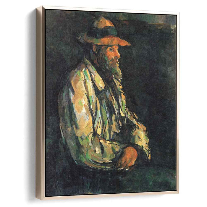 Portrait of Vallier (1906) by Paul Cezanne