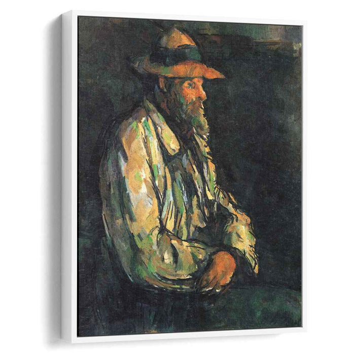 Portrait of Vallier (1906) by Paul Cezanne