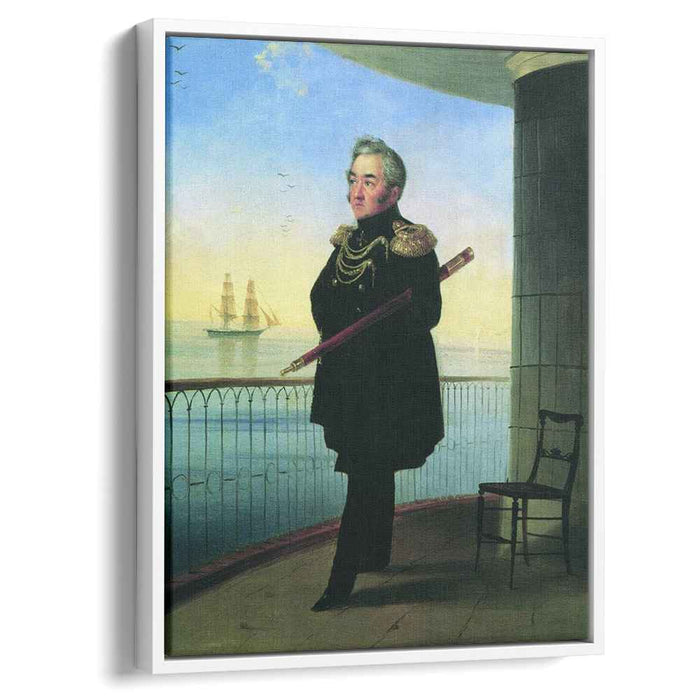 Portrait of Vice Admiral M.P. Lazarev (1839) by Ivan Aivazovsky