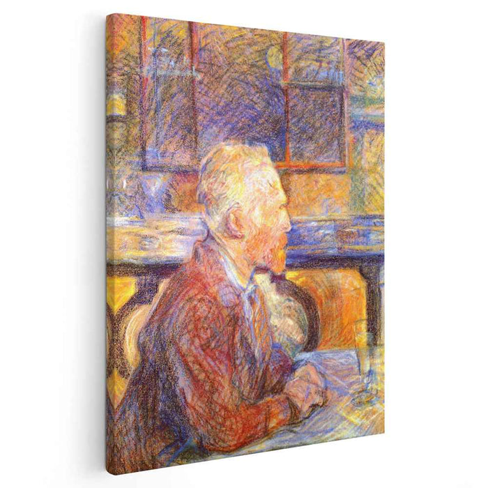 Portrait of Vincent van Gogh (1887) by Henri de Toulouse-Lautrec