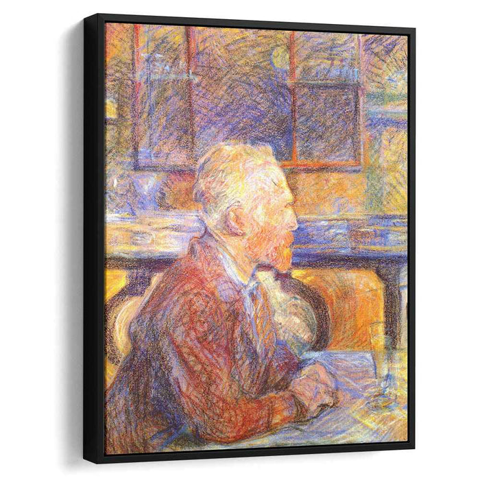 Portrait of Vincent van Gogh (1887) by Henri de Toulouse-Lautrec