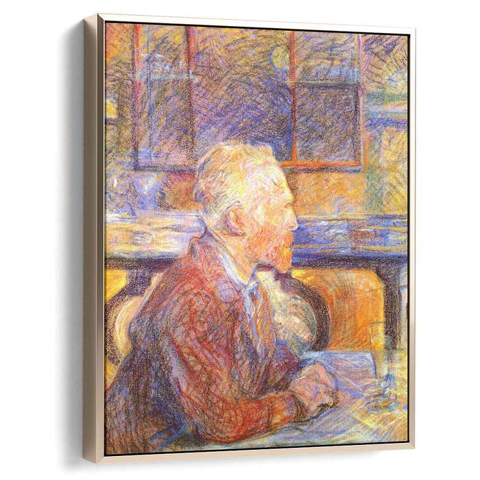 Portrait of Vincent van Gogh (1887) by Henri de Toulouse-Lautrec