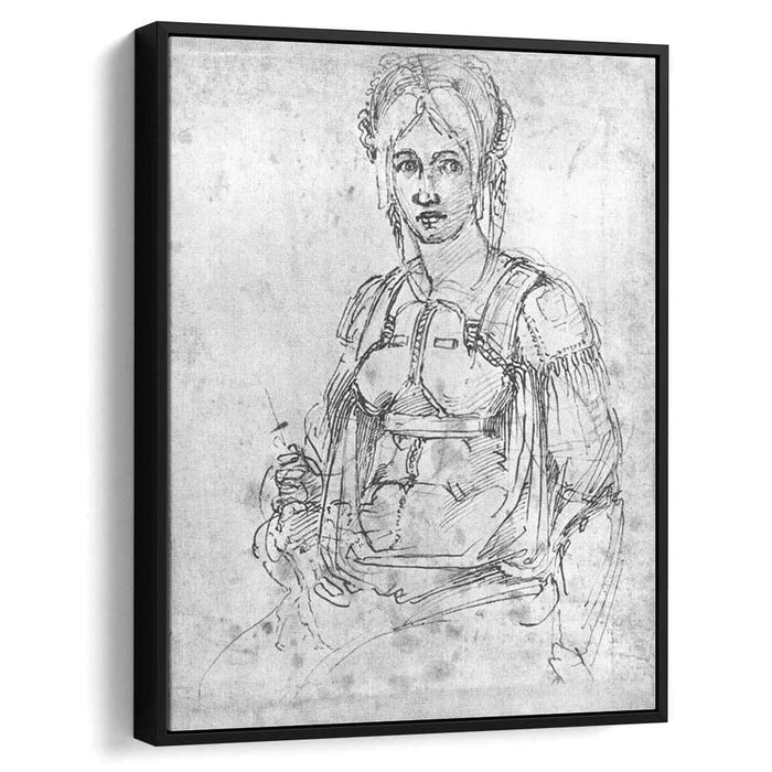 Portrait of Vittoria Colonna (1540) by Michelangelo