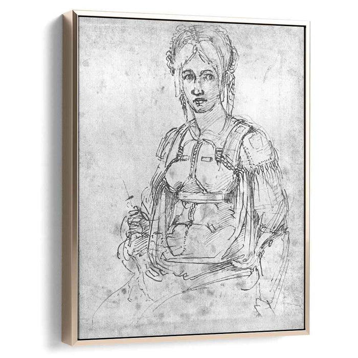 Portrait of Vittoria Colonna (1540) by Michelangelo