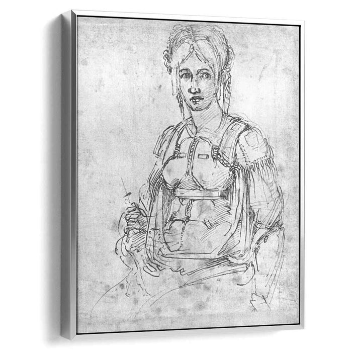 Portrait of Vittoria Colonna (1540) by Michelangelo