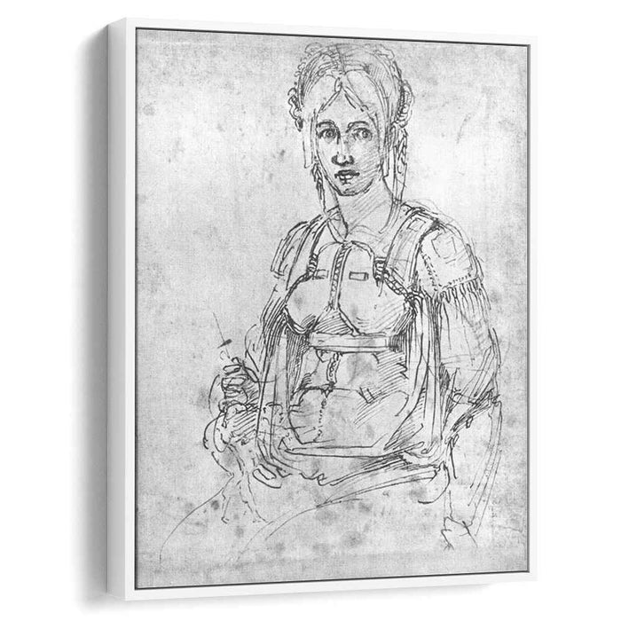 Portrait of Vittoria Colonna (1540) by Michelangelo