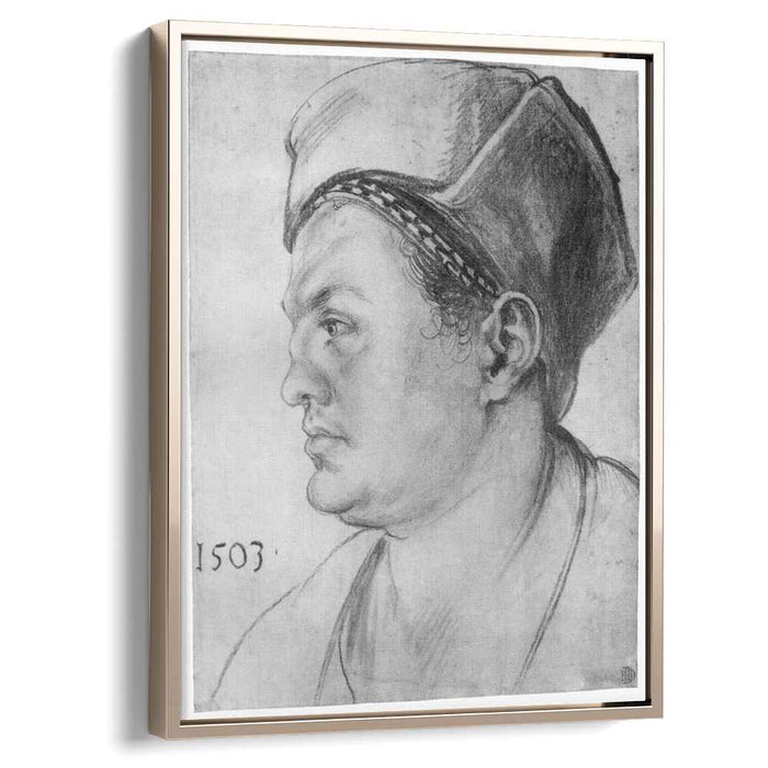 Portrait of William Pirckheimer (1503) by Albrecht Durer