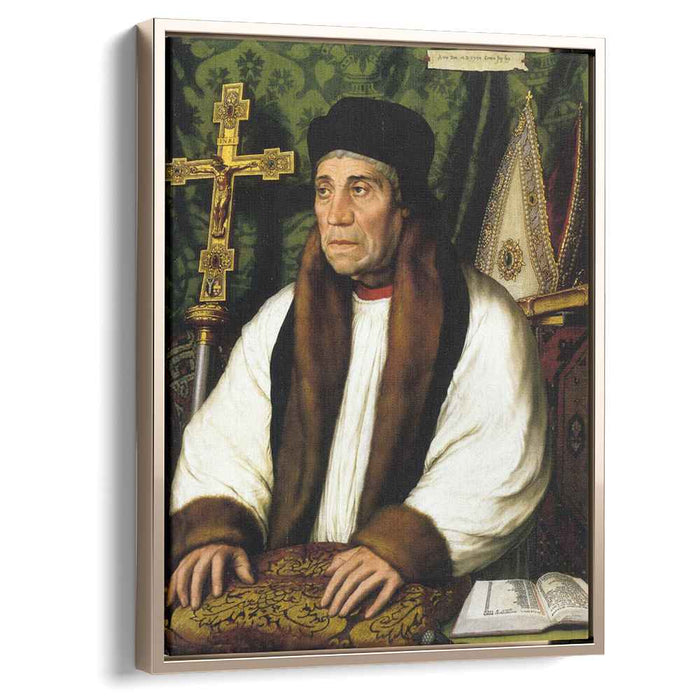 Portrait of William Warham, Archbishop of Canberbury by Hans Holbein the Younger