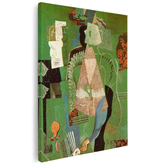 Portrait of young girl (1914) by Pablo Picasso