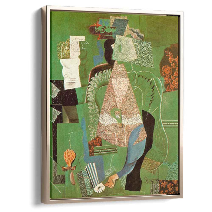 Portrait of young girl (1914) by Pablo Picasso