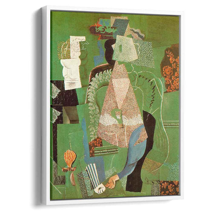 Portrait of young girl (1914) by Pablo Picasso