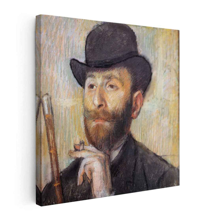 Portrait of Zacherie Zacharian (1886) by Edgar Degas