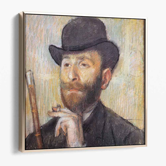Portrait of Zacherie Zacharian (1886) by Edgar Degas