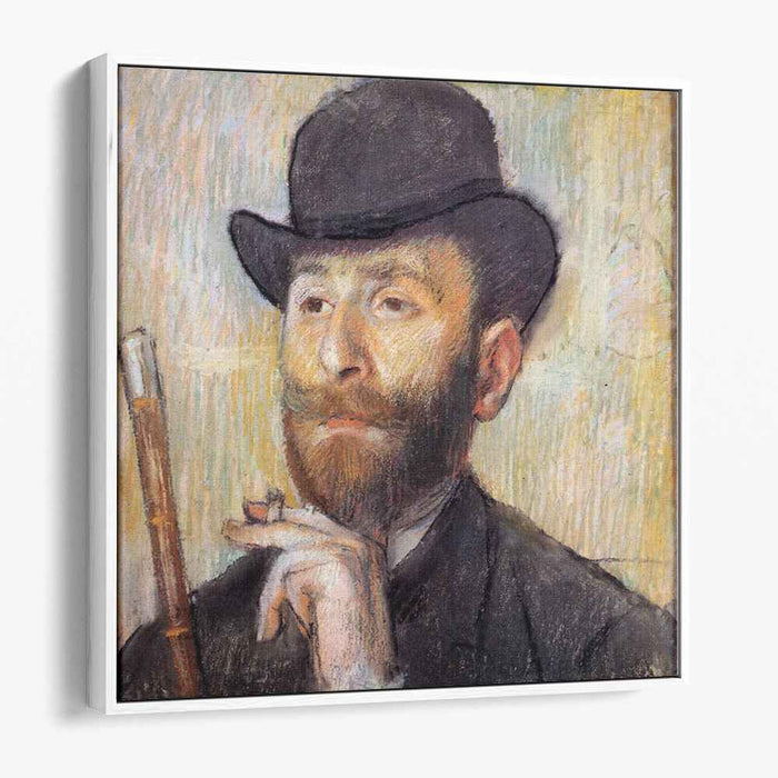 Portrait of Zacherie Zacharian (1886) by Edgar Degas