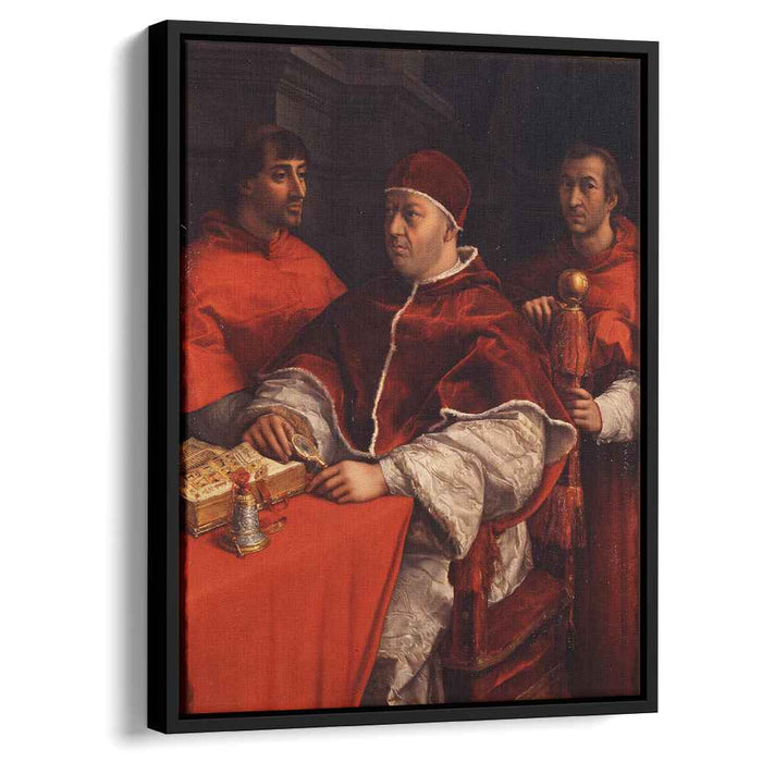 Portraits of Leo X, Cardinal Luigi de' Rossi and Giulio de Medici by Raphael