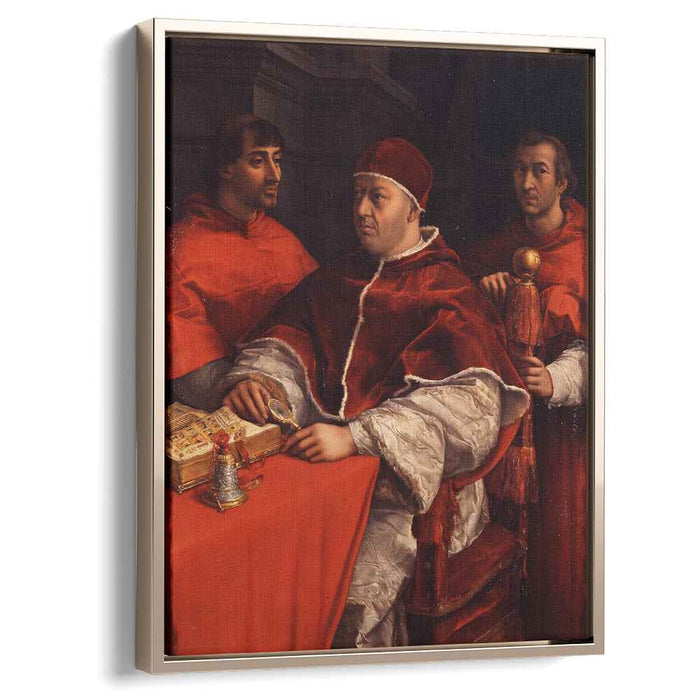 Portraits of Leo X, Cardinal Luigi de' Rossi and Giulio de Medici by Raphael