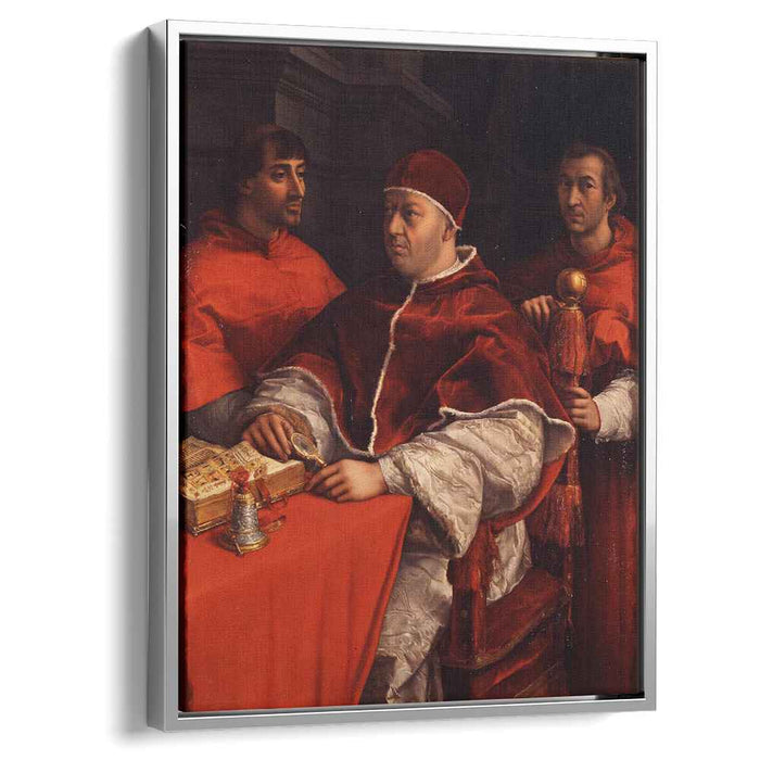 Portraits of Leo X, Cardinal Luigi de' Rossi and Giulio de Medici by Raphael