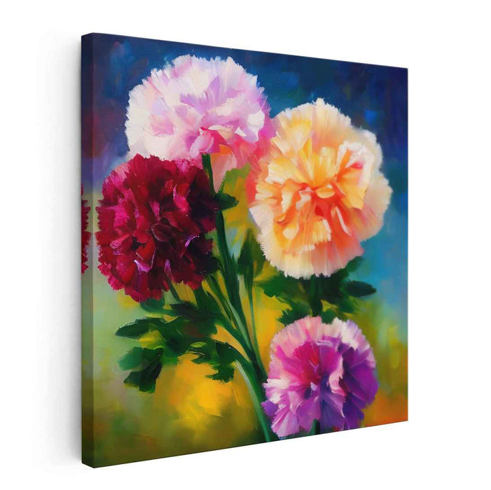 Post Impressionist Carnation Painting #005