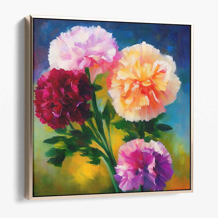 Post Impressionist Carnation Painting #005