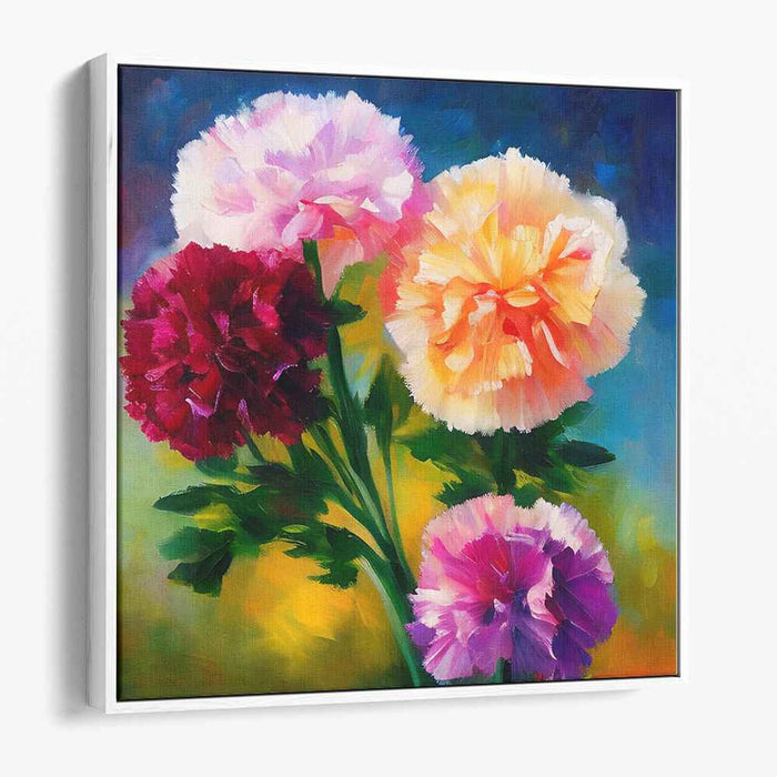 Post Impressionist Carnation Painting #005