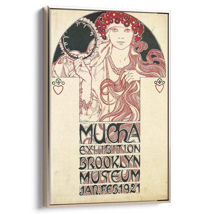 Poster for the Brooklyn Exhibition (1921) by Alphonse Mucha