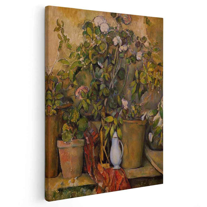 Potted Plants (1890) by Paul Cezanne