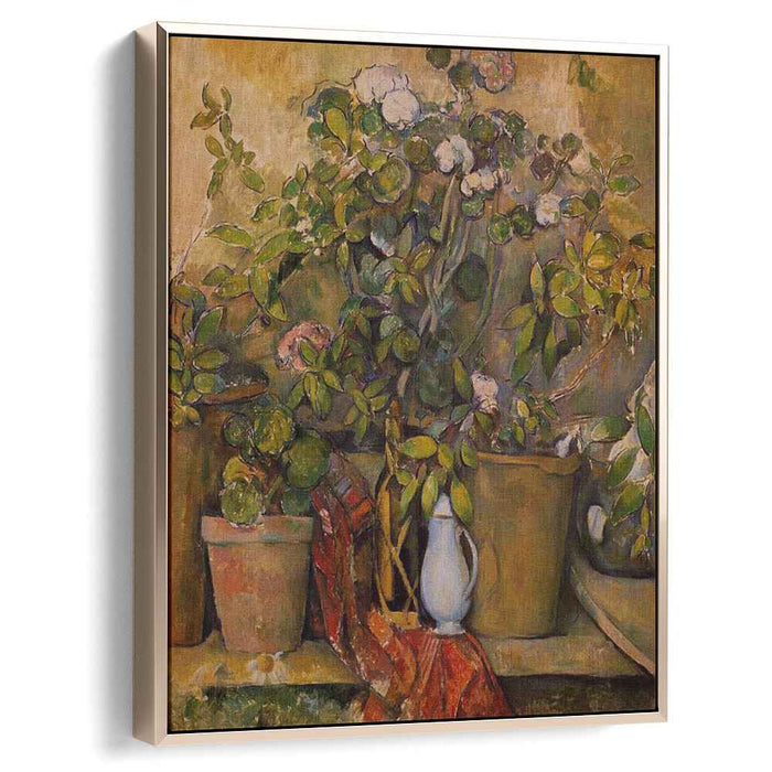 Potted Plants (1890) by Paul Cezanne