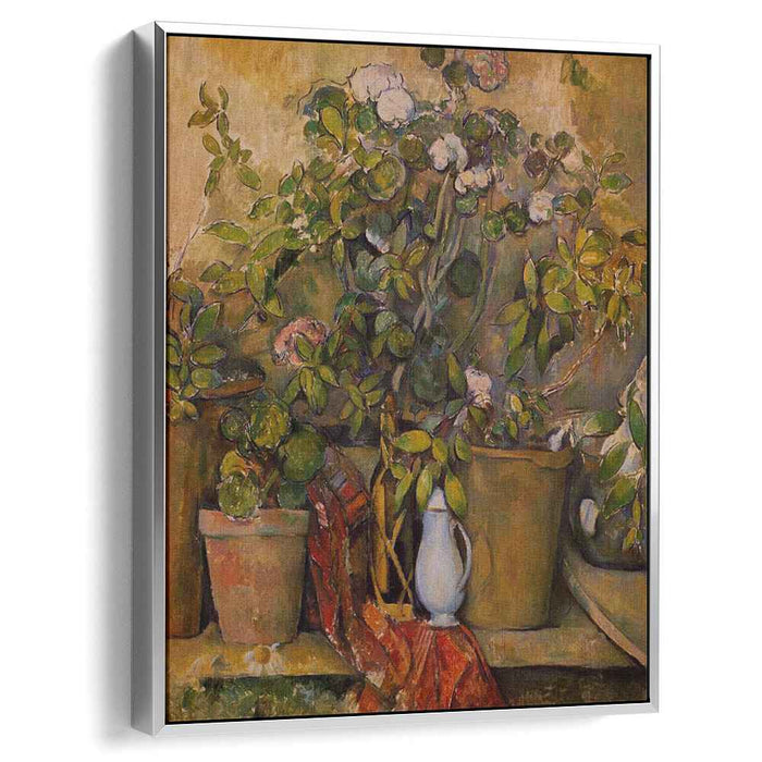 Potted Plants (1890) by Paul Cezanne