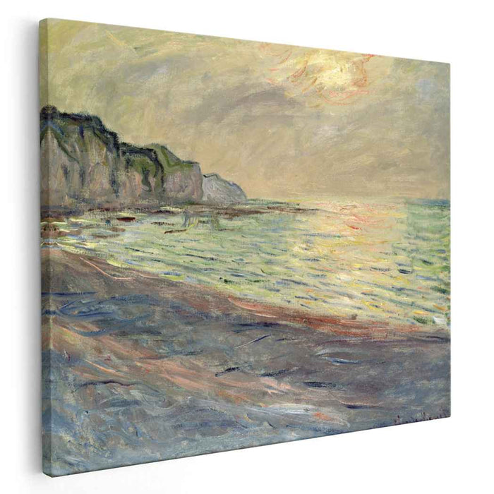Pourville, Sunset by Claude Monet