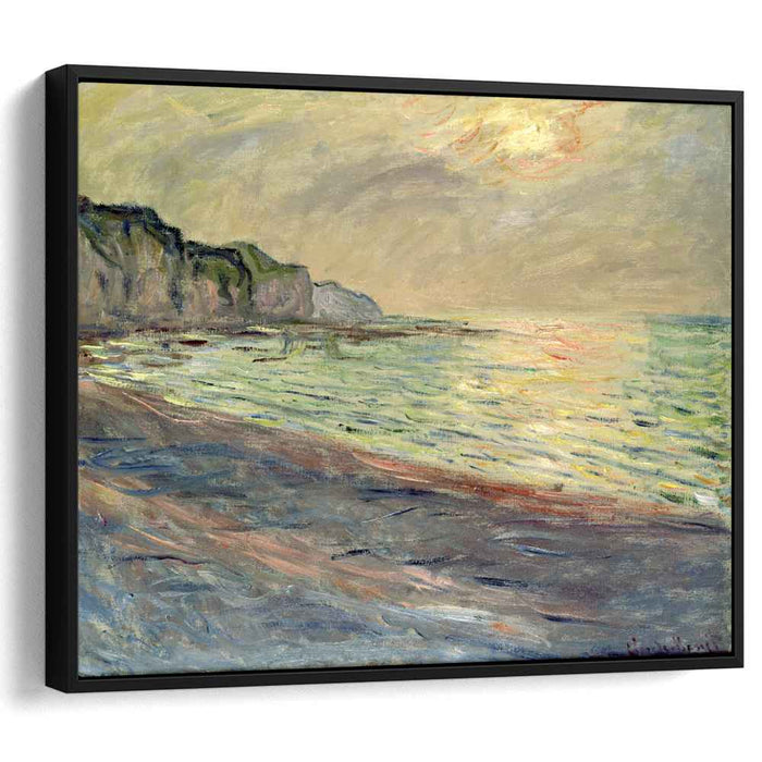 Pourville, Sunset by Claude Monet