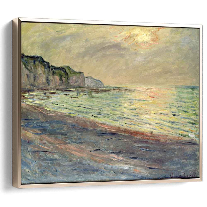 Pourville, Sunset by Claude Monet
