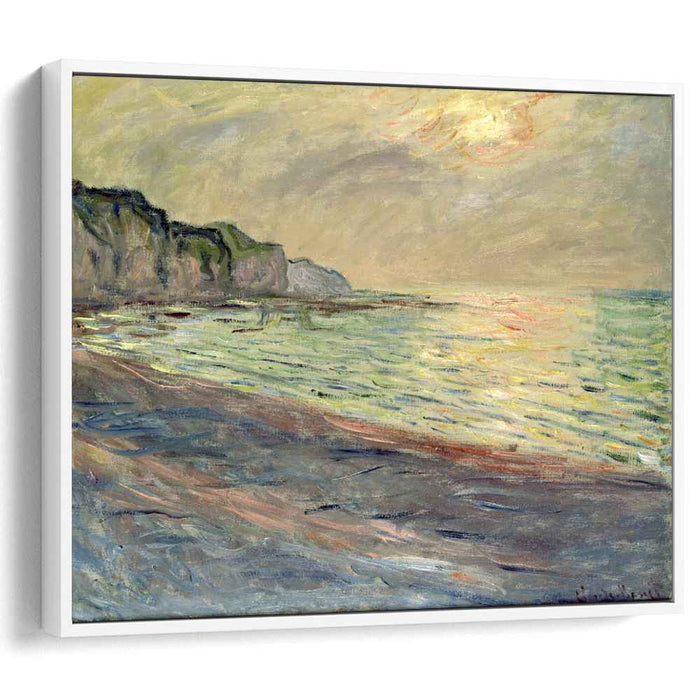 Pourville, Sunset by Claude Monet