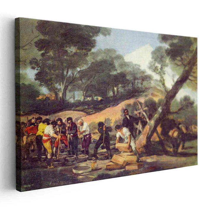 Powder Factory in the Sierra (1814) by Francisco Goya