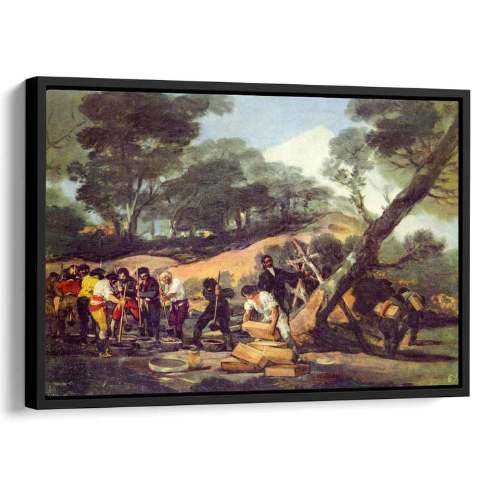 Powder Factory in the Sierra (1814) by Francisco Goya