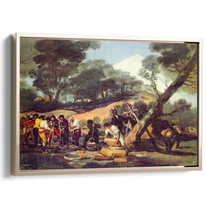 Powder Factory in the Sierra (1814) by Francisco Goya