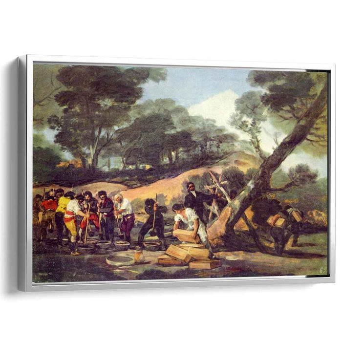 Powder Factory in the Sierra (1814) by Francisco Goya