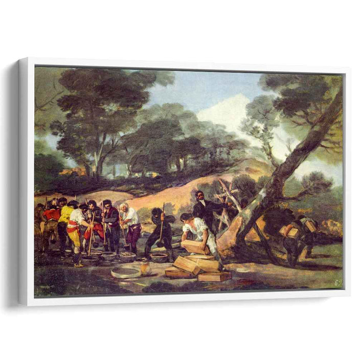 Powder Factory in the Sierra (1814) by Francisco Goya