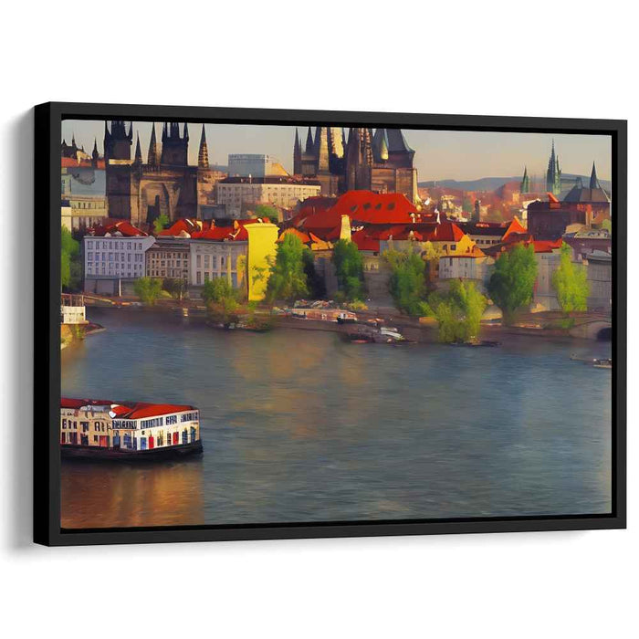 Echoes of Old Cobblestone Streets: European Cityscape with Historic Charm