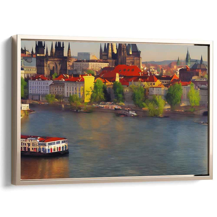 Echoes of Old Cobblestone Streets: European Cityscape with Historic Charm