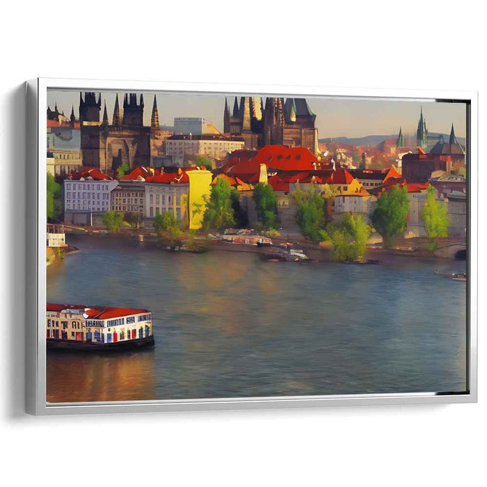 Echoes of Old Cobblestone Streets: European Cityscape with Historic Charm