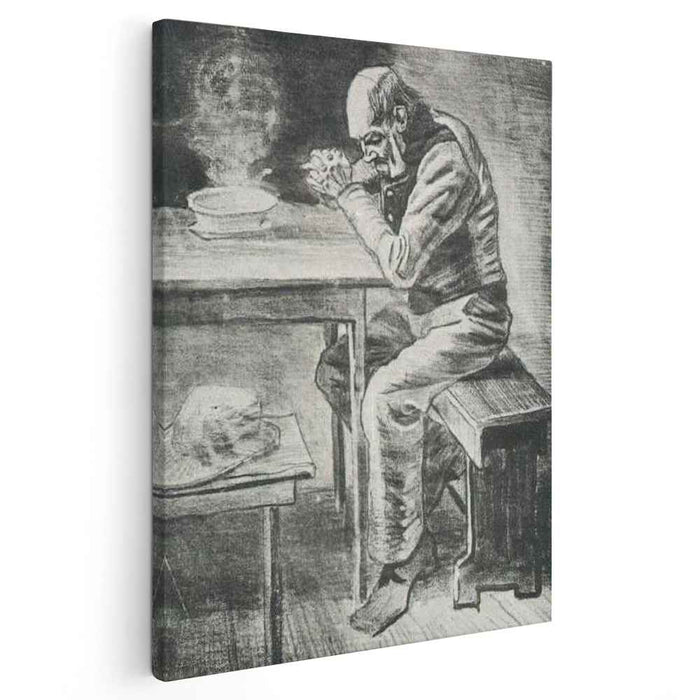 Prayer Before the Meal (1882) by Vincent van Gogh