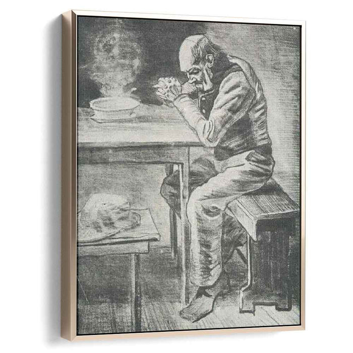 Prayer Before the Meal (1882) by Vincent van Gogh